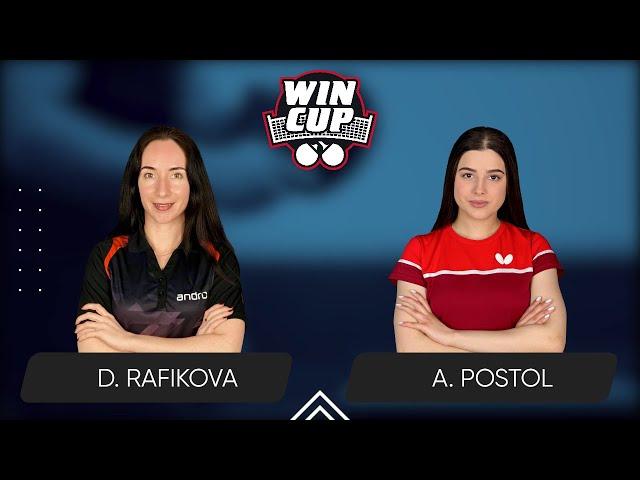 12:30 Diana Rafikova - Anastasiia Postol 01.10.2024 WINCUP Master. TABLE 1