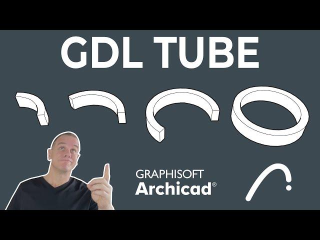 031 Archicad GDL TUBE Command Basics