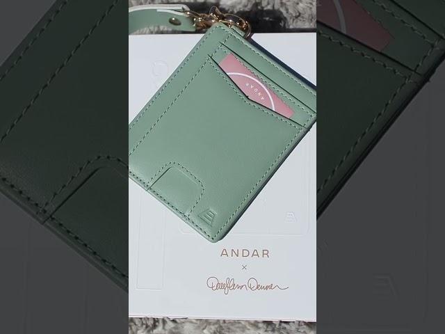 Let’s unbox my Andar Denner wallet. ️