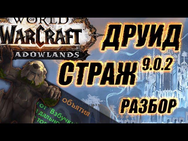 Разбор друида танка Shadowlands 9.0.2. Таланты. Ковенанты. Легендарки. Медиумы.