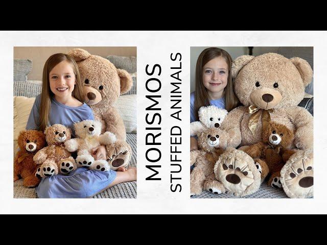 Mom Teddy Bear with Three Baby Bears, 35 Inches  MorisMos Stuffed Animals #stuffedanimals