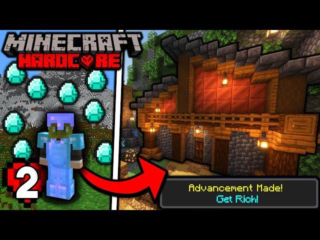 Getting Rich in Minecraft Hardcore is TOO EASY! (#2)