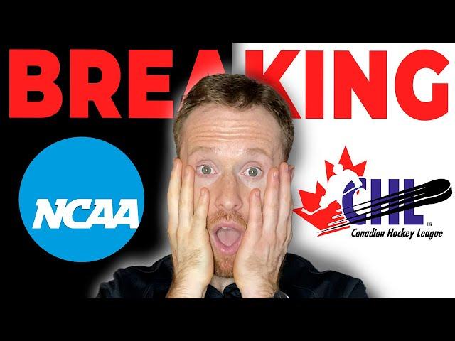 BREAKING: Major Junior-NCAA Hockey Rule Change | Full Breakdown