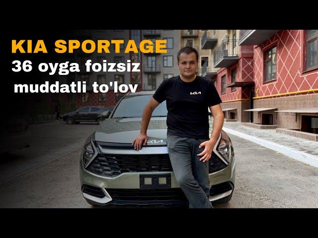 KIA SPORTAGE 2024 36 oyga foizsiz muddatli to’lov | KIA SPORTAGE narxi oylik to’lovlari 2024