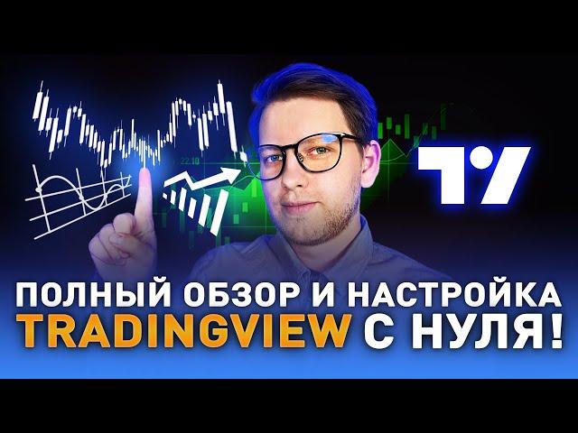 Трейдингвью за 30 минут. Как настроить и начать пользоваться? Инструменты, графики, индикаторы