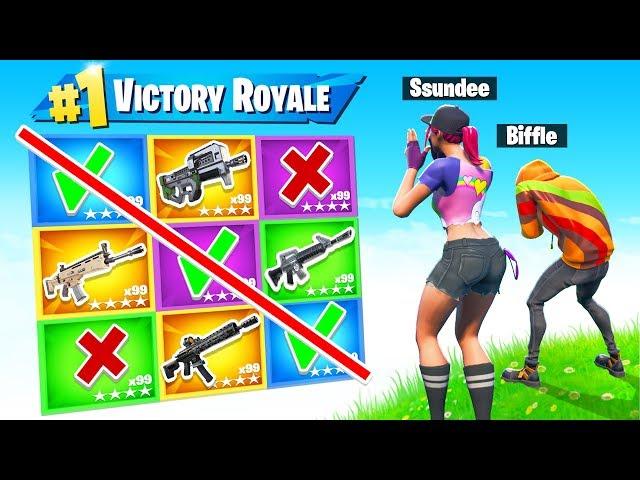 Playing TIC *TAC* TOE for LOOT (Fortnite Creative)