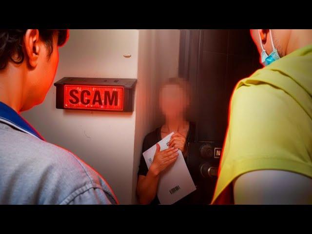 CONFRONTING A SCAMMER AT THEIR HOUSE