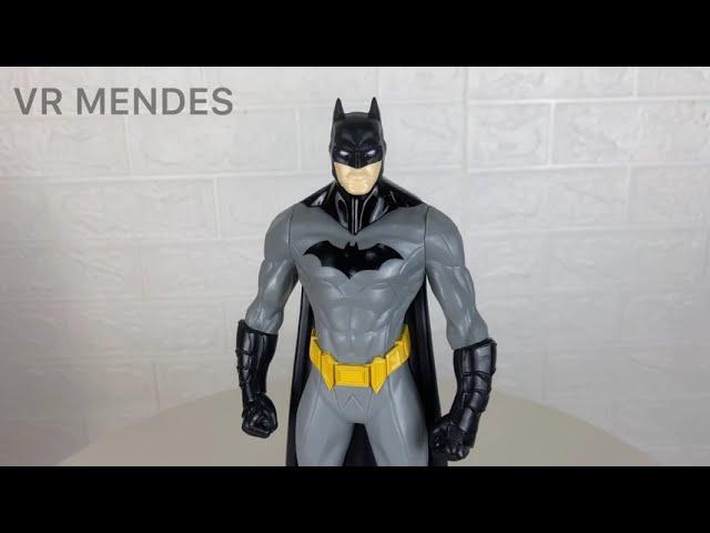 Boneco DC Batman Super Heróis Articulado 24cm Colecionável