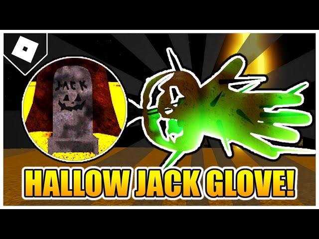 Slap Battles - How to get HALLOW JACK GLOVE + "JACK'S WILL" BADGE! [ROBLOX]