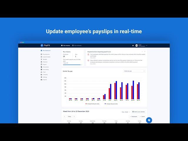 PayFit payroll software at a glance