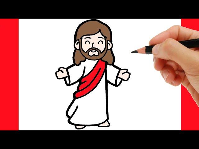 HOW TO DRAW JESUS CHRIST