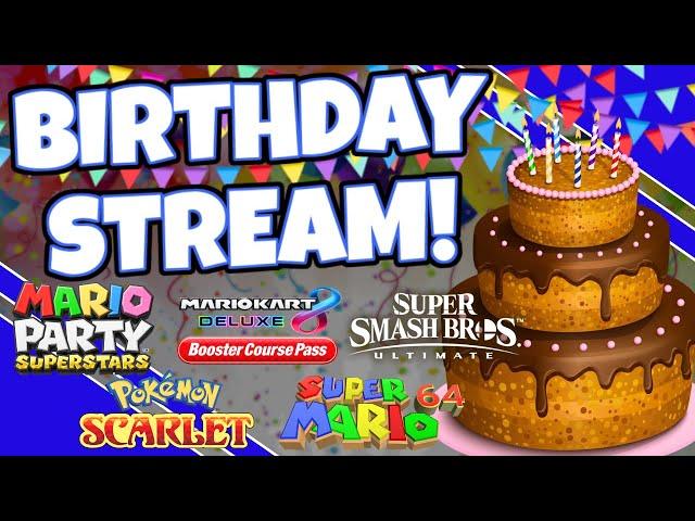 BIRTHDAY STREAM! | Playing A Variety Of Games