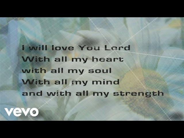 Lincoln Brewster - Love the Lord (Lyric Video)