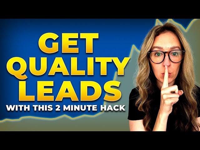 How to Get More High Quality Leads from Facebook Ads