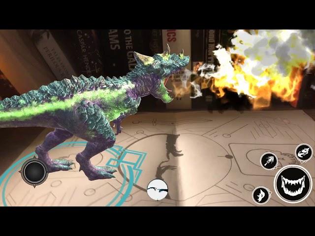 Fire-Breathing Dinosaurs in Augmented Reality | Genesis Augmented Reality