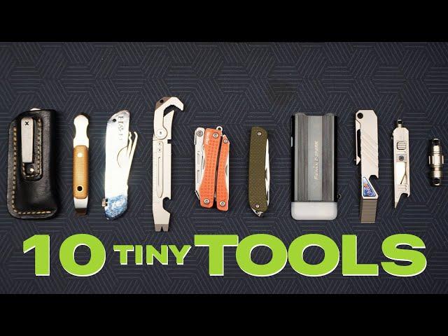 10 Tiny Tools You Could Add to Your EDC • Pro Pick Tools, 8Fold, Ant Design and more!