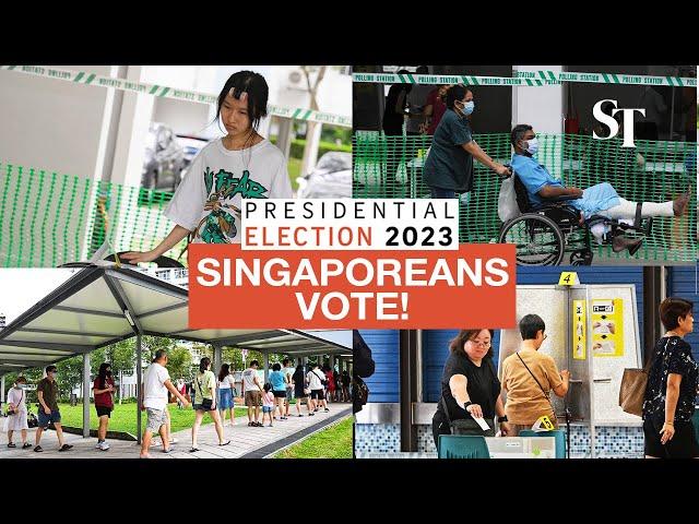 Singapore goes to the polls for #PE2023