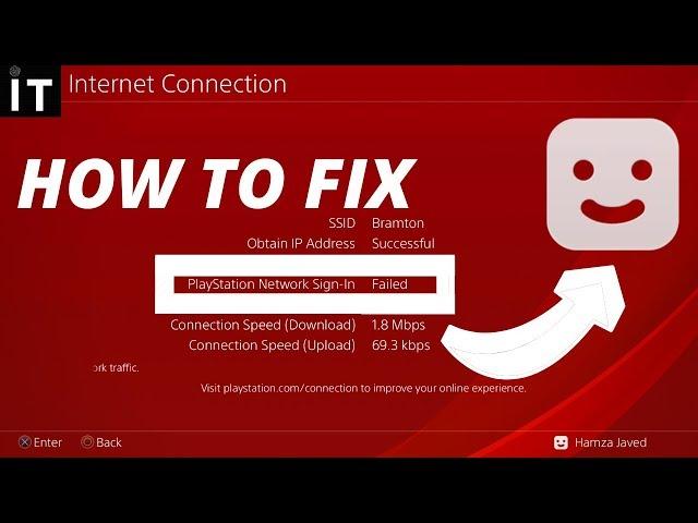 HOW TO FIX PSN SIGN IN FAILED PS4 ||EASIEST WAY||