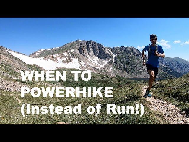 WHEN TO POWRHIKE IN TRAIL-MOUNTAIN RUNNING AND ULTRA MARATHONS! Sage Running Tips