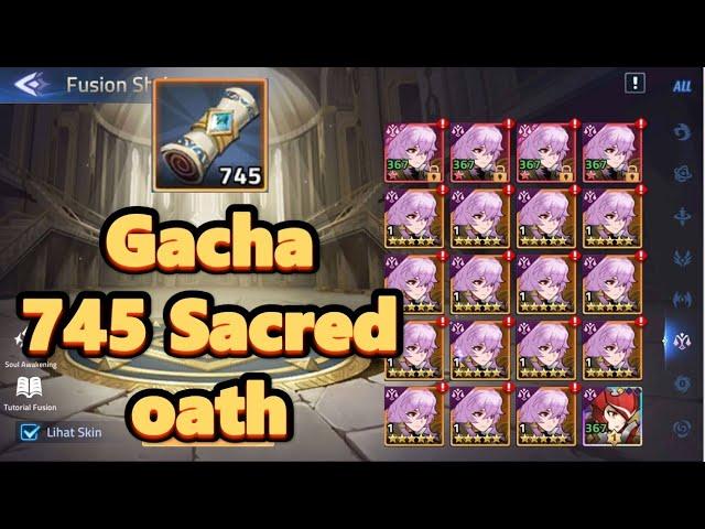 Gacha mla 745 sacred oath berburu akashic sampai puas - Mobile legends adventure