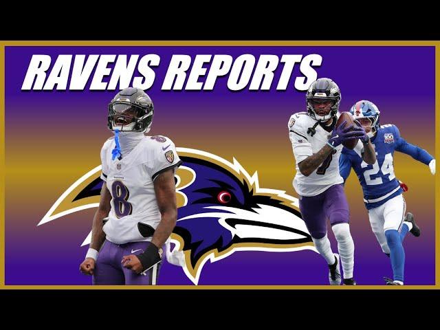 Baltimore Ravens RED HOT in ROUTING of Giants...