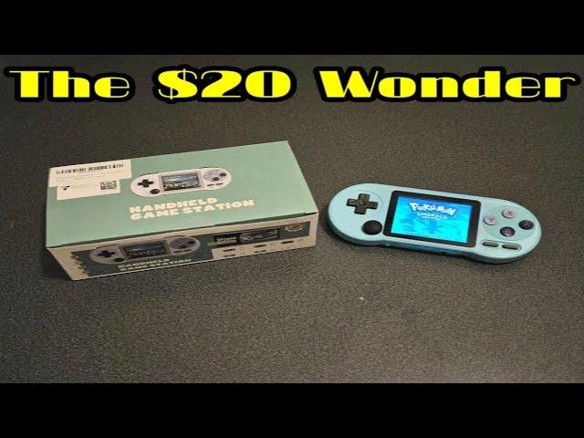 This $20 Handheld is Surprising  Data Frog SF2000 - RetroGamer Reviews