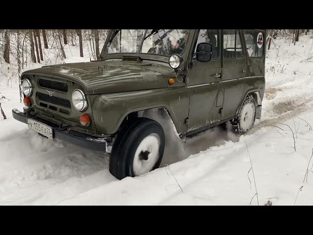 ПОКАТУШКА НА УАЗ 3151 1986 Г.В. ПРОВЕРКА НА ПРОЧНОСТЬ