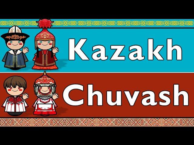 TURKIC: KAZAKH & CHUVASH