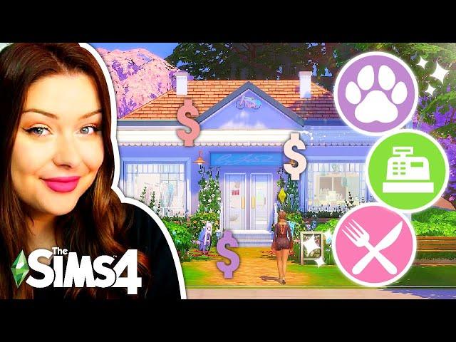 I Tried Running Every Type of Business in The Sims 4 AT THE SAME TIME