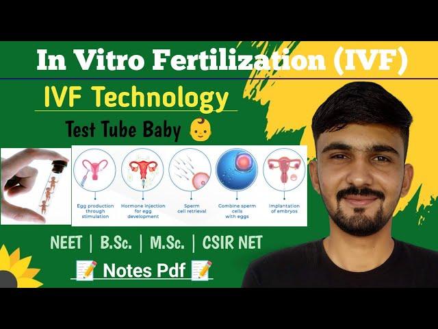 IVF Technology || In Vitro Fertilization || Test Tube Baby || By Dadhich Sir