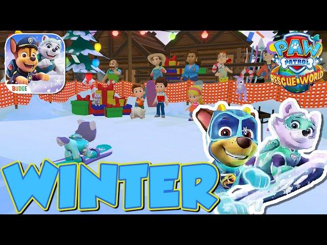 PAW Patrol Rescue World - NEW WINTER Update Gameplay