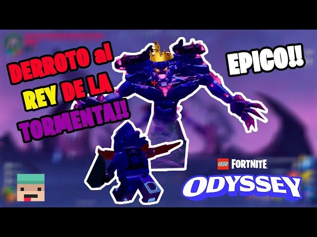 DERROTO AL JEFE FINAL DE LEGO FORTNITE | REY DE LA TORMENTA | LEGO FORTNITE ODYSSEY | JONAN