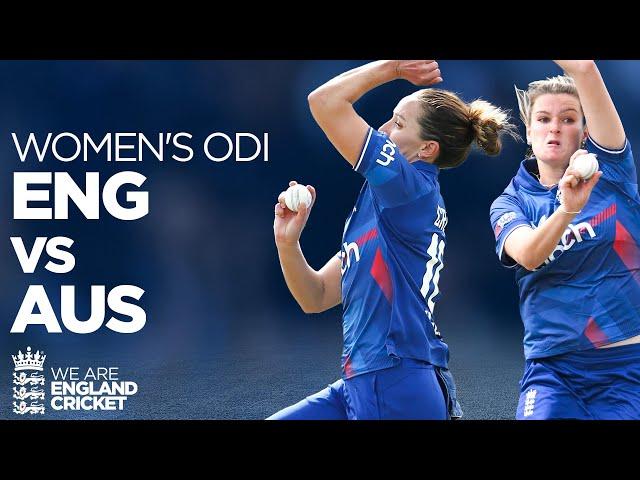 Defending 286 TO WIN | England Women v Australia | Women's ODI