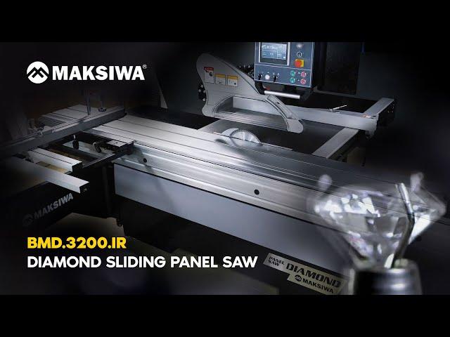 Maksiwa - BMD.3200.IR Diamond Sliding Panel Saw