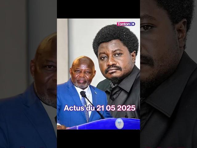 Actus 21 05 25 #tontondtv #tontond #kinshasa #felixtshisekedi #vitalkamerhe #constantmutamba #congo