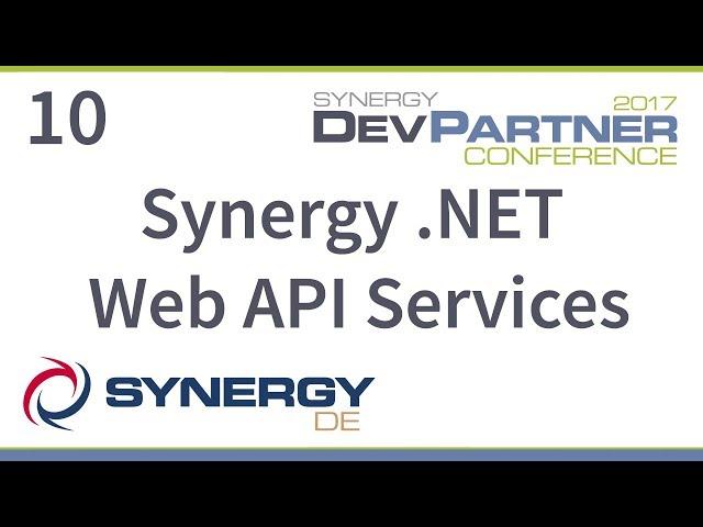 Synergy .NET Web API Services | Building RESTful Web Services Workshop 10