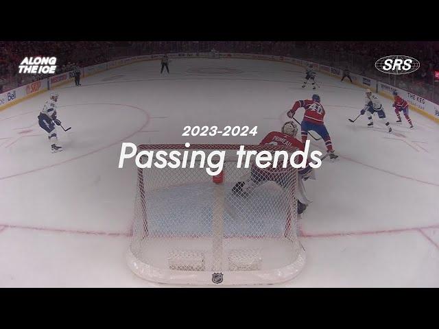 Passing Trends from the 2023-24 NHL Season