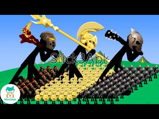 WARFARE OF ALL GIANT BOSS vs CRAZYJAY, WINNER INSANE TOURNAMENT | Stick War Legacy Mod | Stick3Apk