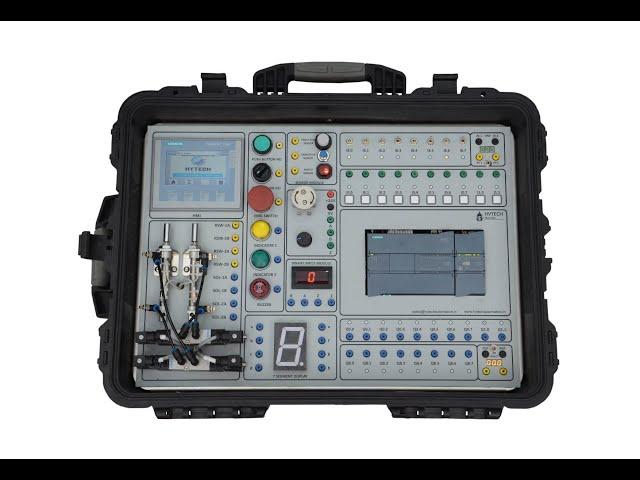 Briefcase based PLC and HMI Training Kit