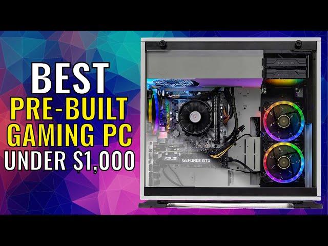 BEST Pre-Built Gaming PC Under $1000 || SkyTech Shiva [Review]