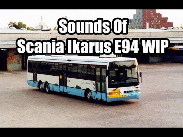 [OMSI] Sounds of Scania L94UB ZF Ikarus E94 Sounds WIP