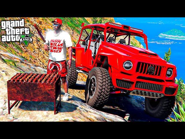 ОФФРОАД НА МЕРСЕДЕСЕ BRABUS 900 CRAWLER ! РЕАЛЬНАЯ ЖИЗНЬ В GTA 5 ГАРВИН