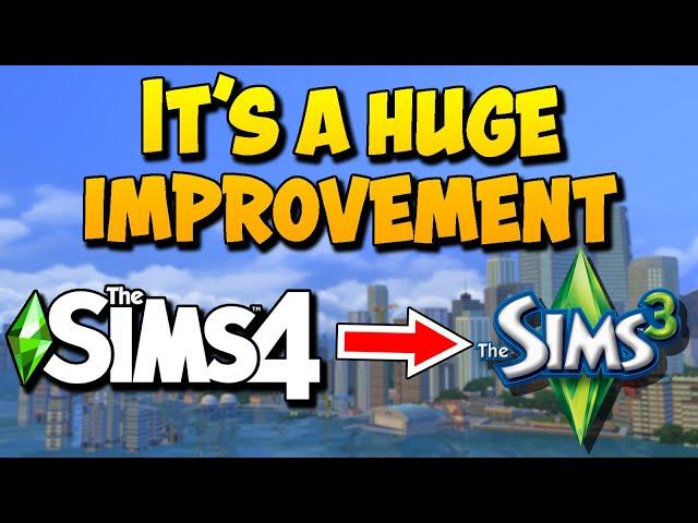 Why It's a Better Game - HUGE Differences Between Sims 3 and 4