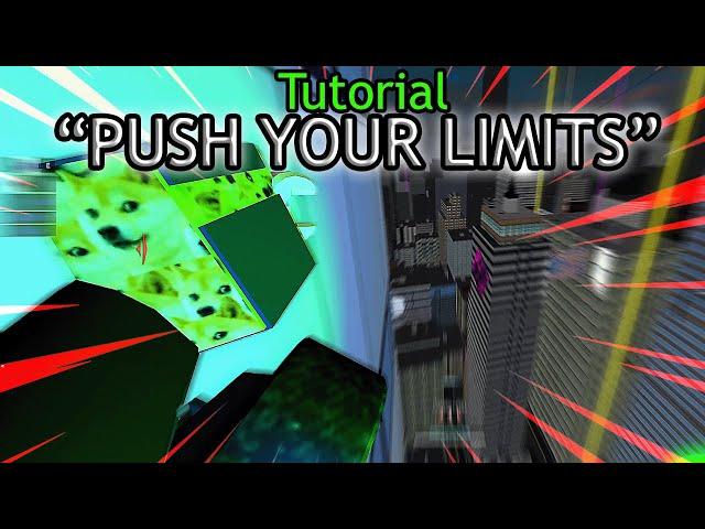 Roblox *Parkour* - HOW TO FINISH | MISSION | "Push Your Limits" |