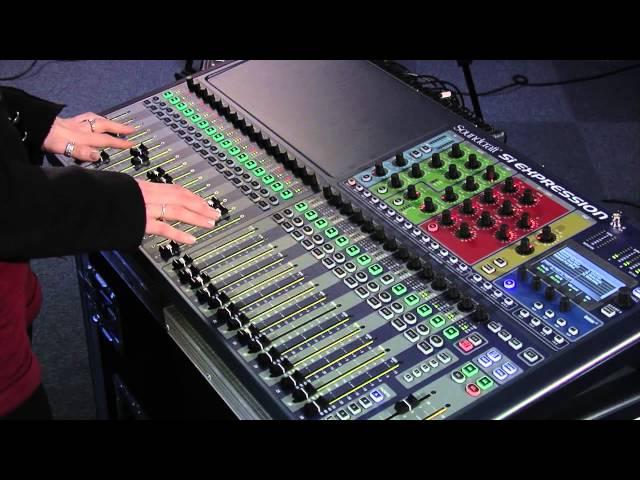 Soundcraft Si Expression Demonstration with Bryony October