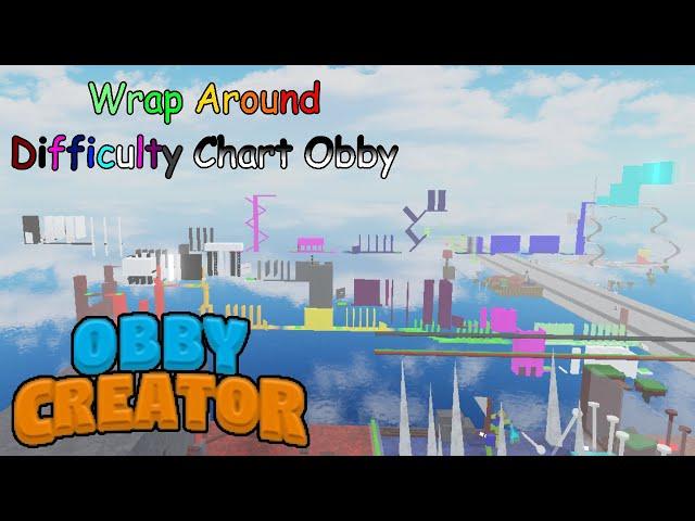 I made Wrap Around Difficulty Chart Obby in Obby Creator (ROBLOX Obby)