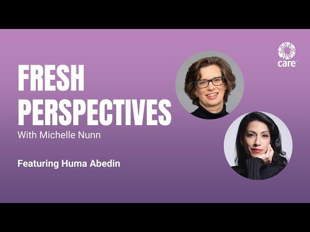 Fresh Perspectives with Michelle Nunn, featuring Huma Abedin