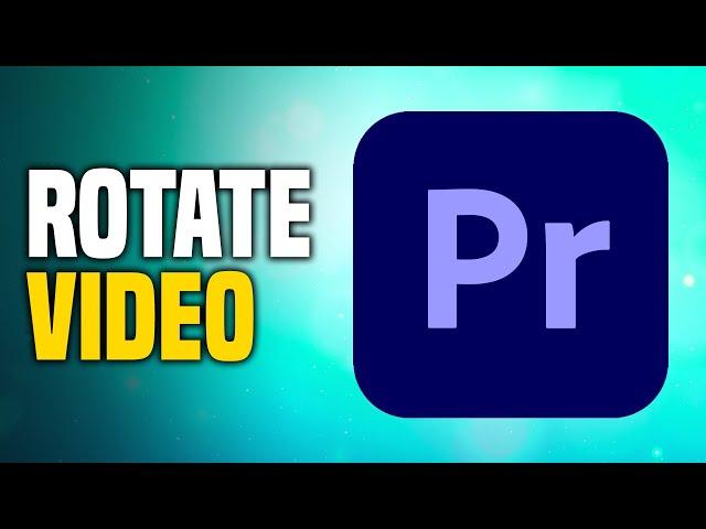 How To Rotate Video In Adobe Premiere Pro / Rotate All At Once (EASY!)