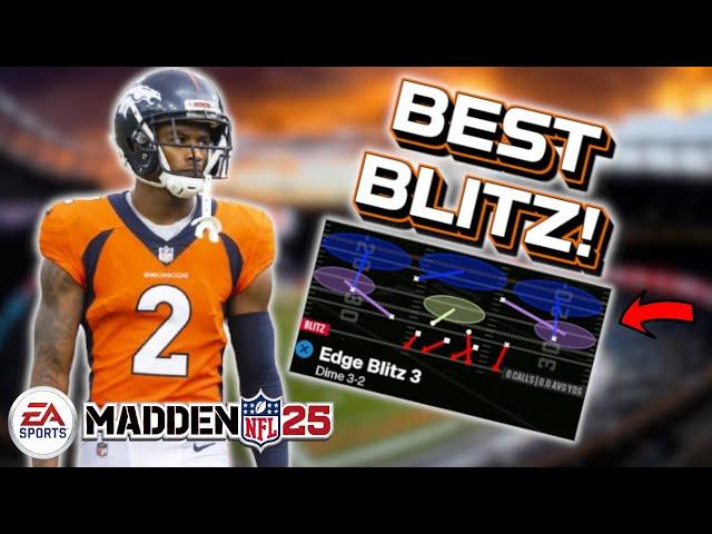 BEST BLITZ IN MADDEN 25! Edge BLITZ 3