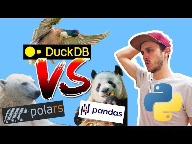 DuckDB vs Pandas vs Polars For Python devs